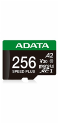ADATA Paměťová karta SPEED PLUS microSDXC 256 GB (UHS-I U3, třída 10, V30, A2)
