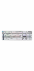 Logitech G915 X LIGHTSPEED Low-Profile Wireless Gaming Keyboard - TACTILE - WHITE - US - 2.4GHZ/BT - USB-C - EMEA