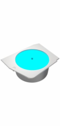 COUGAR PC skříň příslušenství pro FV270 Rotating Platform White
