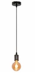Stropní svítidlo Domoletti Tau P16174 BLK, 25 W, E27
