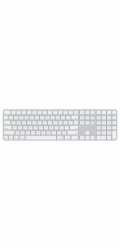 Apple Magic Keyboard Numeric Touch ID/Bezdrátová Bluetooth/US layout/Bílá