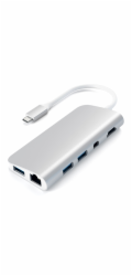 Satechi USB-C Multimedia adapter - Silver Aluminium