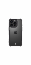 Tactical Quantum Stealth Kryt pro Apple iPhone 16 Pro Clear/Black