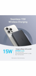 Bezdrátová powerbanka Anker MagGo 10000mAh, 30W černá