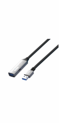 PremiumCord USB 3.2 repeater a prodlužovací kabel Male-Female, 5Gbps Aluminium 15m