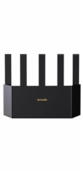 Tenda TX12L Pro AX3000 WiFi 6 Mesh Router, 1x GWAN, 3x GLAN, IPv6, 5x 6dBi, WPA 3, CZ app