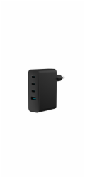 Univerzální USB nabíječka Natec GaN 100W, 3X USB-C, 1X USB-A, Černá