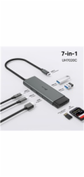 TP-Link UH7020C USB-C hub 7v1 (2x USB3.2Gen1,1xUSB-C3.2Gen1, 1xHDMI, 1xSD, 1xmicroSD, PD 100W)