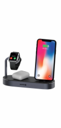 SWISSTEN bezdrátová nabíječka 4v1 MFi (kompatibilní s MagSafe)