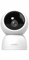 STRONG IP kamera SHC04IR0-W/ vnitřní/ Wi-Fi/ USB-C/ 4Mpix/ objektiv 4mm/ IR noční vidění/ microSD/ bílá