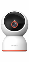 STRONG IP kamera SHC08IR0-W/ vnitřní/ Wi-Fi/ USB-C/ 8Mpix/ objektiv 4mm/ IR noční vidění/ microSD/ bílá