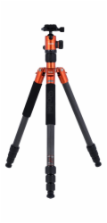 Rollei Stativ C5i Karbon/ 22610/ Zátěž 8kg/ Vytažený 157,5 cm/ Karbon/ Oranžový