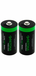 PATONA nabíjecí baterie LR14 (C) Li-lon 2300mAh 1,5V s USB-C nabíjením, 2ks v balení