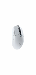 Logitech G G305 - Myš - optický - 6 tlačítka - bezdrátový - 2.4 GHz - bezdrátový přijímač USB - bílá