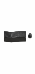 RAPOO Set klávesnice a myš 8810ME, Multi-mode, Bezdrátový set, CZ/SK, Černá