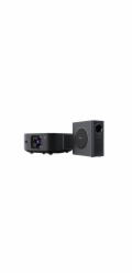 YABER K3 Pro, domácí projektor 1080P, 1600 ANSI lumenů, JBL repro, subwoofer, černá