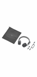 Logitech Zone Wireless 2 - Náhlavní souprava - náhlavní - Bluetooth - bezdrátový - odstranění šumu - UBS-C přes adaptér Bluetooth - grafit - certifikováno pro Microsoft Teams