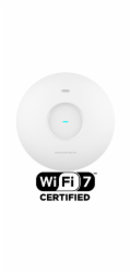 Grandstream GWN7670 AP, Wi-Fi 7, 802.11be, 2x2:2 MIMO s MLO, 4KQAM, MRU, 2x 2,5G Ethernet WAN/LAN
