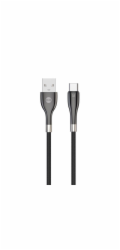 Datový kabel Forever Sleek USB/USB-C 1m 3A černý