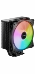 Be quiet! chladič CPU PURE ROCK 3 LX / 120mm PWM ARGB fan / 4xheatpipe / stříbrný