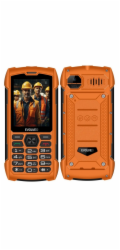 EVOLVEO StrongPhone H1, vodotěsný odolný Dual SIM telefon, oranžová