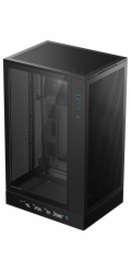 DEEPCOOL skříň CH270 Digital / microATX / 2 x USB 3.0 / USB-C / mesh panely / černá