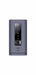 Dokovací stanice 11v1 Baseus Spacemate 100W 2xUSB-C, 4xUSB, 3xHDMI, 1xRJ45, 3,5mm jack šedá