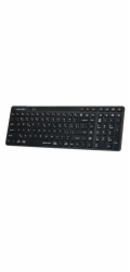 A4tech FStyler FBK27C AS, bezdrátová Dual mode Bluetooth+2,4G klávesnice, CZ, černá