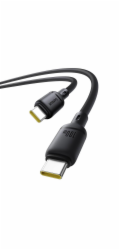 Rychlonabíjecí kabel Baseus Silky USB-C/USB-C 1m 100W černý