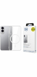 3mk ochranný kryt Clear MagCase pro Samsung Galaxy S25 Edge