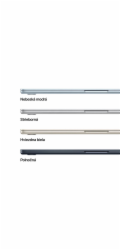 Apple MacBook Air 15"/M4/15,3"/2880x1864/24GB/512GB SSD/M4/Sequoia/Starlight/1R