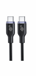 TB USB C - USB C 60W Glamour kabel 1,5m černý