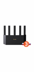 Tenda TE6L Pro BE5100 WiFi 7 Mesh Router, 2.5G WAN port, 5011 Mb/s, 3x GLAN,VPN,WPA3, Wi-Fi+, CZ app