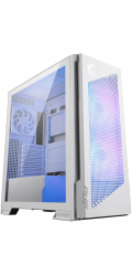 MSI skříň MPG VELOX 300R AIRFLOW PZ WHITE/ bez zdroje/ temperované sklo/ 2x 160mm fan/ x 120mm fan/2x USB/1x USB-C/bílá