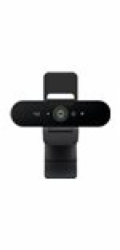 Logitech BRIO 4K - Živě streamovací kamera - barevný - 13 MP - 4096 x 2160 - audio - USB-C