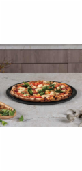 Pánev na pizzu s titanovým povrchem 36 cm Antracit Collection BH-8687