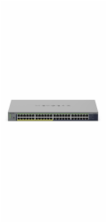 NETGEAR GS748PP - Prepínac - nerízený - 24 x 10/100/1000 + 24 x 10/100/1000 (PoE+) - desktop, pro pripevnení na zed - PoE+ (380 W)