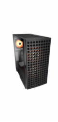COUGAR PC skříň AIRFACE ECO RGB Black Mid Tower Airflow 2 x 180mm ARGB PWM Fans 1x 120mm ARGB Fan 