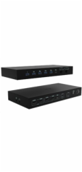 i-tec USB-C KVM Docking station for 3 Hosts, Dual Display, 2x Power Delivery (1x 92W/2x 65W)