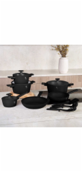 Sada nádobí s titanovým povrchem 15 ks Monaco Collection BH-8246