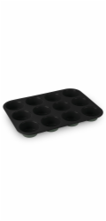 Forma na muffiny s nepřilnavým povrchem 12 ks Matte Green Collection BH-7946