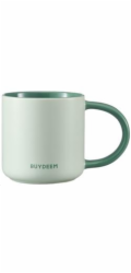 BUYDEEM CD1018 Ceramic Mug 300 ml, color Cozy Greenish