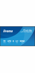 75" iiyama LH7575UHS-B2AG:IPS, 4K UHD,Android,24/7