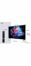 TCL LED televize 43 palců 43V6C