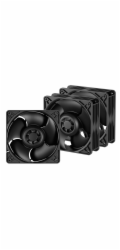 ARCTIC S12038-4K -120mm Case Fan (3-Pack) - dual ball bearing - max 4000 RPM - PWM regulated