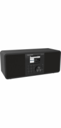 Telestar TOP250 stereo internetové/DAB+/FM rádio, Bluetooth, USB nahrávání, Wi-Fi, CZ OSD menu,černá
