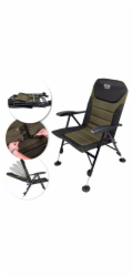 Židle Acra Outdoor Comfort s nastavitelnou tuhostí sedáku