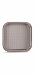 Forma na dort s titanovým povrchem 28x28 cm Taupe Collection BH-8667