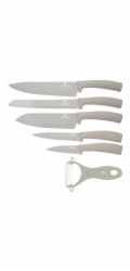 Sada nožů 6 ks krémová BL-5137