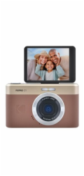 Kodak 13MP digitální fotoaparát s videozáznamem 1080p, 4x zoom, výklopný 2,8" displej / Pixpro C1 / Hnědý